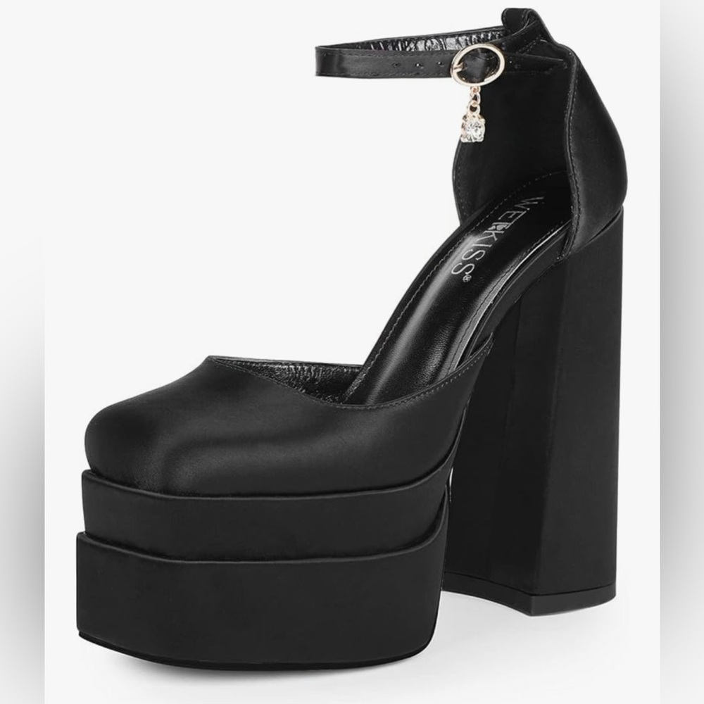 Black Platform Heels